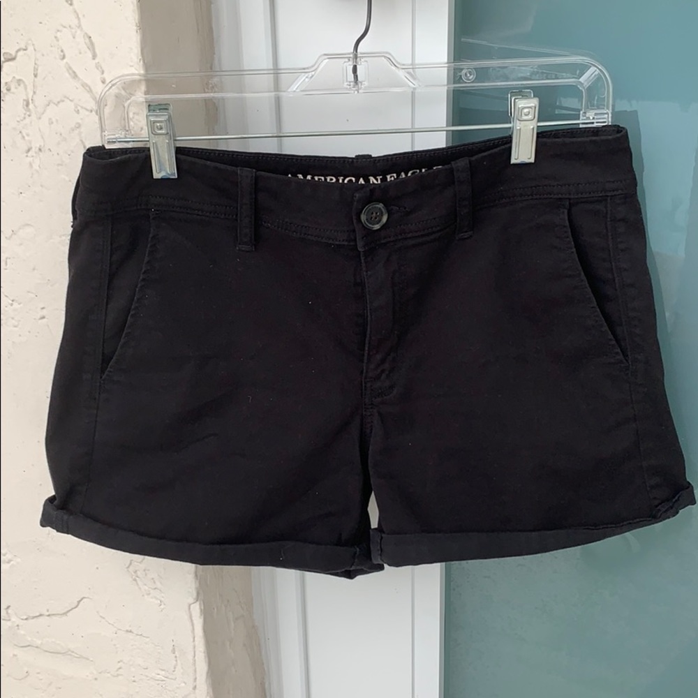 American Eagle Outfitters Black Shorts